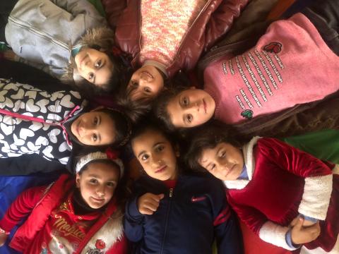 Children in the West Bank