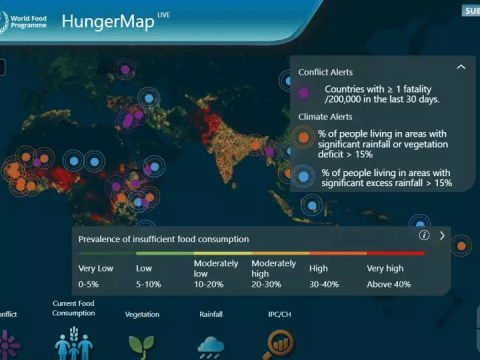 This hunger map was used with G20 article by Dr. Andrea Galante. 